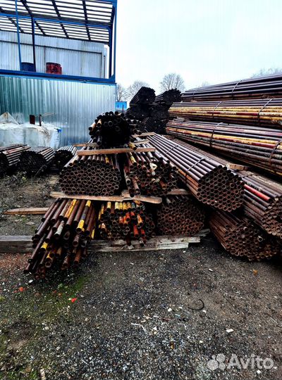 Труба металлическая бу буровая