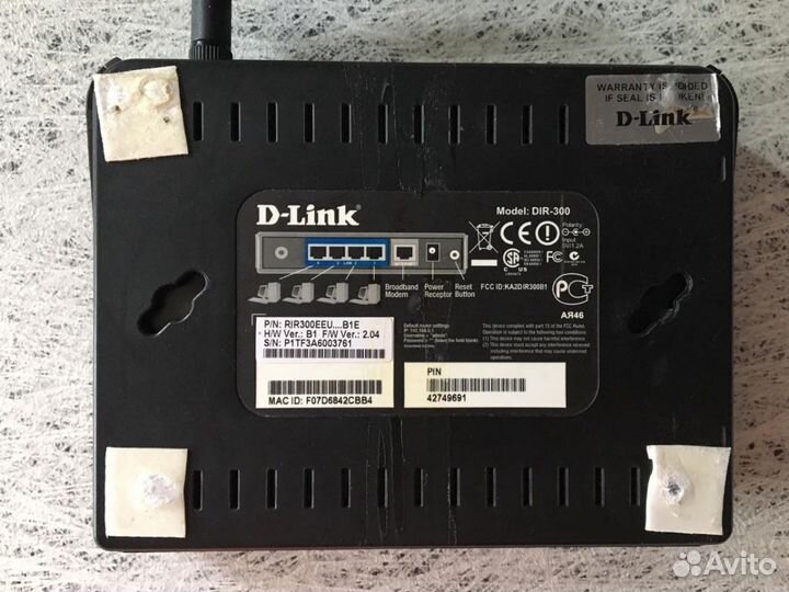 Wi-Fi роутер D-Link dir-300