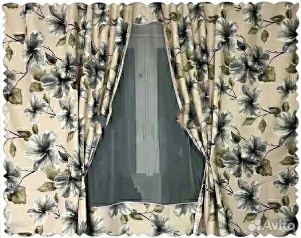 Шторы кухня