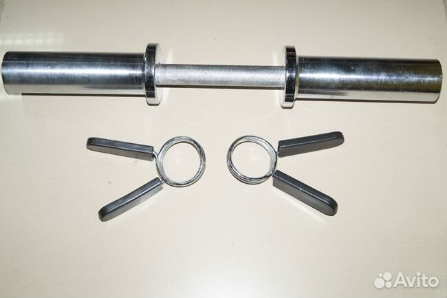 Гриф гантельный длина 51см диаметр 50мм