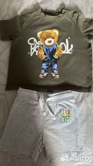 Одежда пакетом для мальчика 80-86