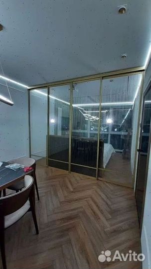 Стеклянные перегородки