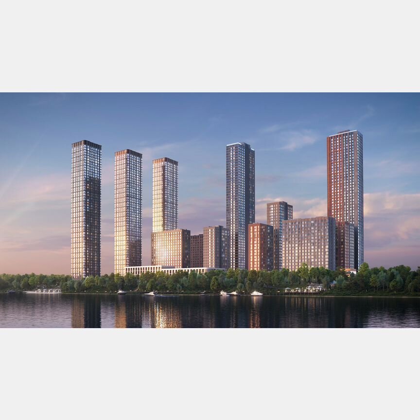 2-к. квартира, 55,2 м², 51/53 эт.