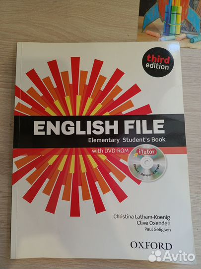 Учебник English file elementary + диск