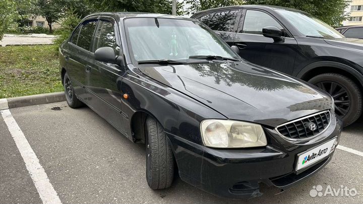 Hyundai Accent 1.5 МТ, 2009, 270 000 км