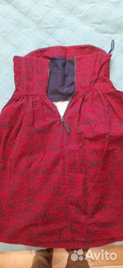 Сарафан женский с карманами без бретелей