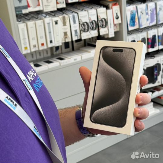 iPhone 15 Pro 256 гб Титановый белый sim+esim