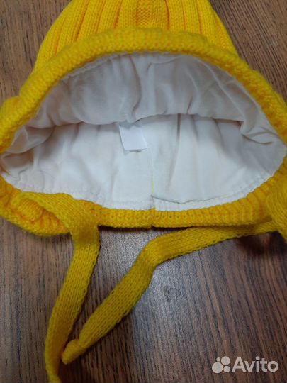 Шапка демисезонная с динозавриком