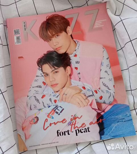 Тайский журнал kazz Fortpeat Firstkhaotung gmmtv