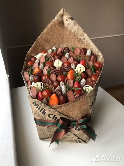 Мужские букеты съедобные