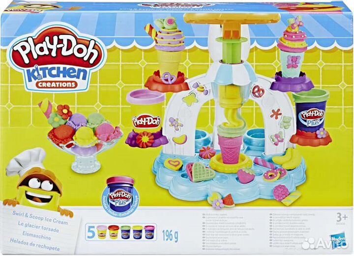 Игровой набор Play-Doh Фабрика мороженого