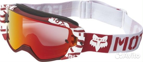 Очки Fox Vue Nobyl Goggle Spark Flame Red