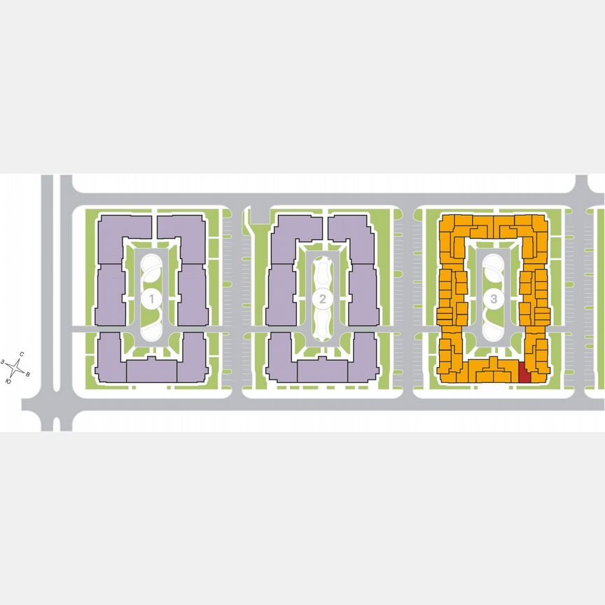 2-к. квартира, 53,1 м², 3/4 эт.