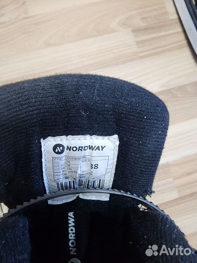 Коньки хоккейные nordway 38 размер