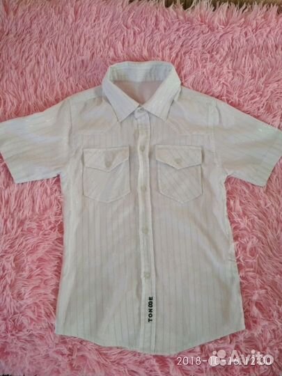 Рубашка для мальчика. 140 см