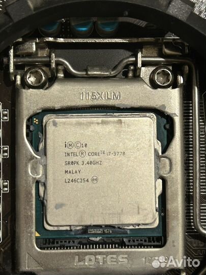 Процессор intel core i7 3770