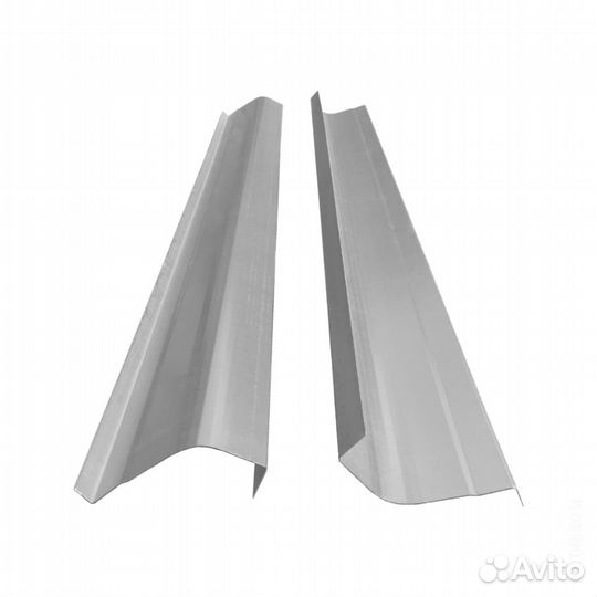 Пороги для KIA Sorento 1 комплект (неполный профил