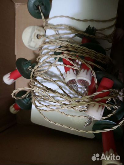 Елочная гирлянда СССР