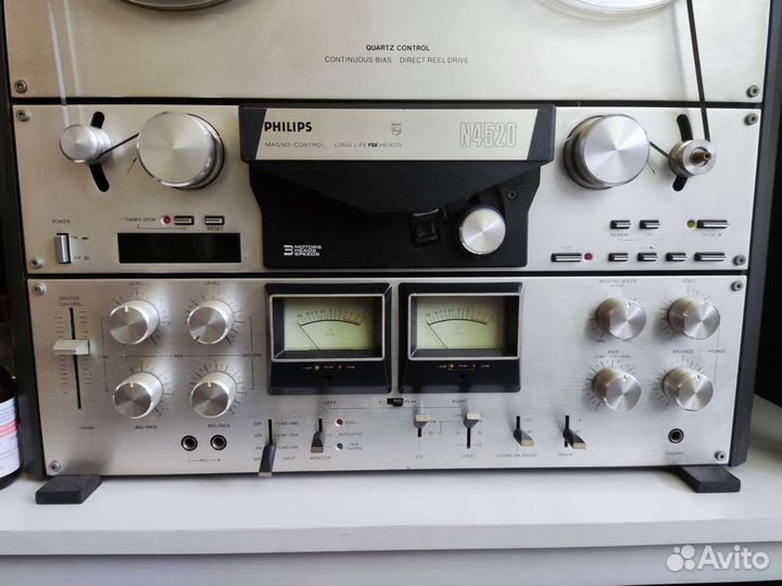 Катушечный магнитофон Philips N4520