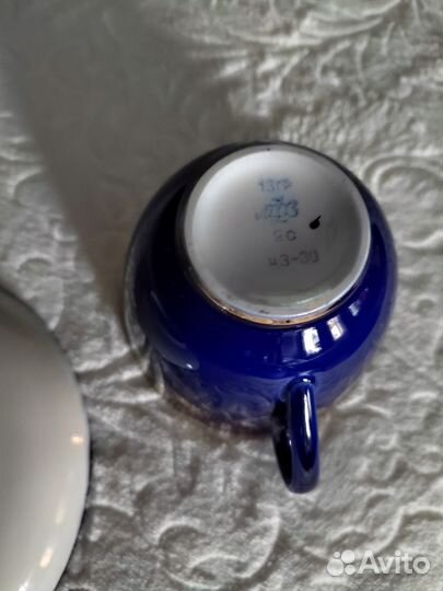 Две чайные пары лфз cobalt