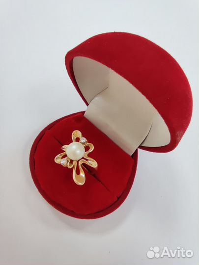 Кольцо золотое 585 (арт 98791) Сп29