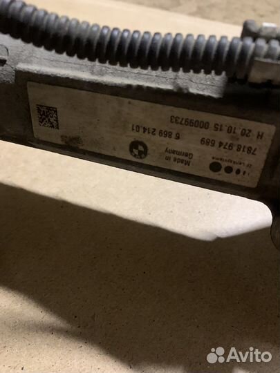 Рулевая рейка электро bmw Ф10 полный привод