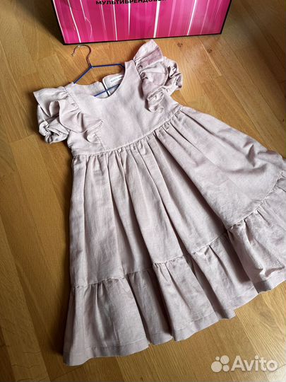 Платье изо льна