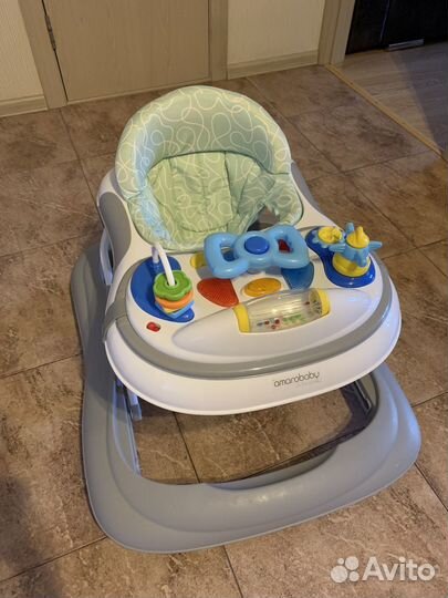 Ходунки Amarobaby с электоронной игровой панелью