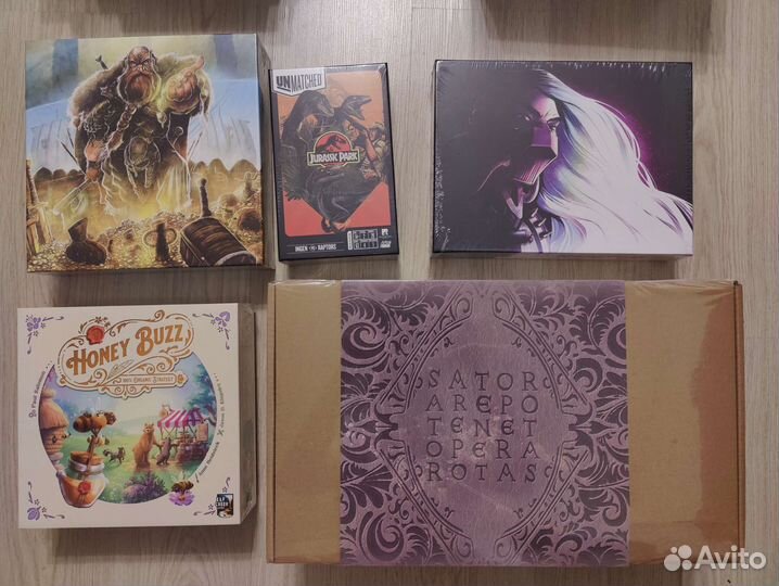 Настольные игры, в пленке (eng, de)