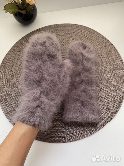 Варежки пух норки