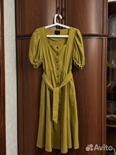 Платье женское лен