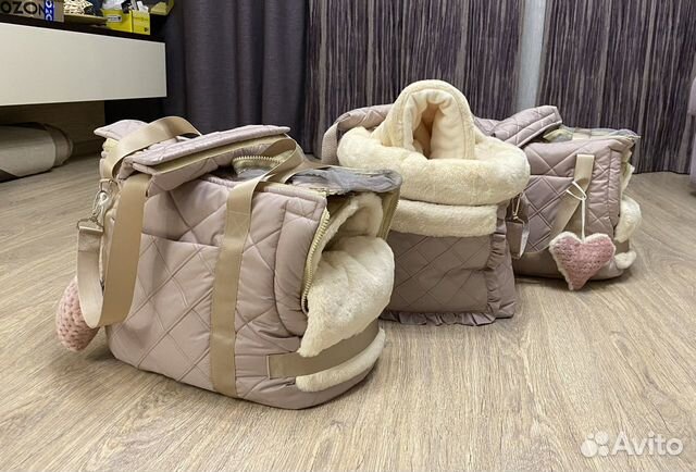 Сумка переноска- трансформер для маленьких собачек