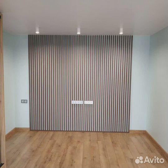 Интерьерные рейки баффели для стен 42 шт