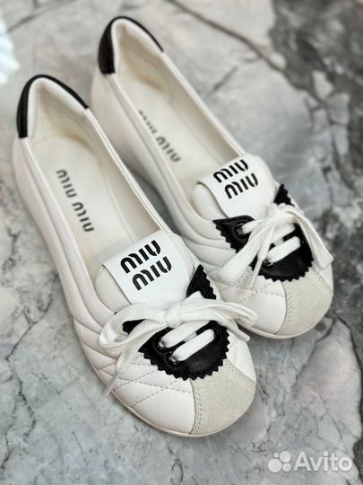 Балетки Miu Miu