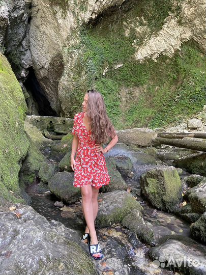 Платье topshop в цветочек