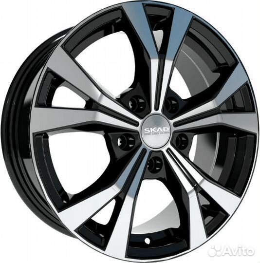 R16 5x114,3 6,5J ET45 D60,1 Скад Нагано Алмаз