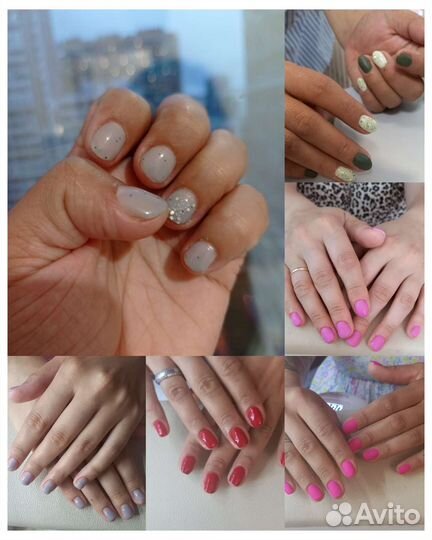 Мастер маникюра на дому + брови и реснички