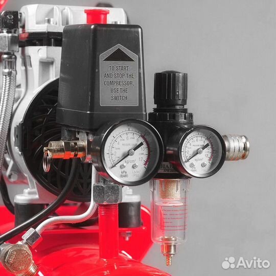 Компрессор воздушный безмасляный малошумный fubag
