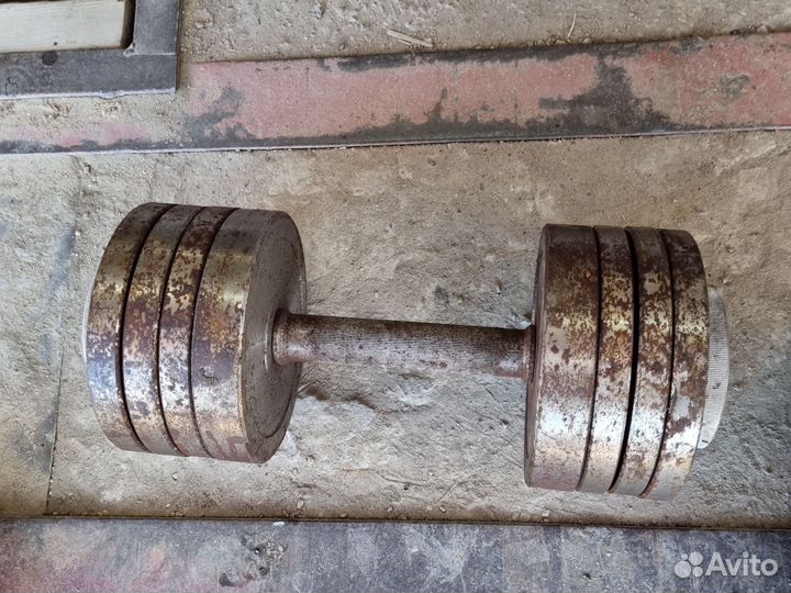 Гантели разборные бу