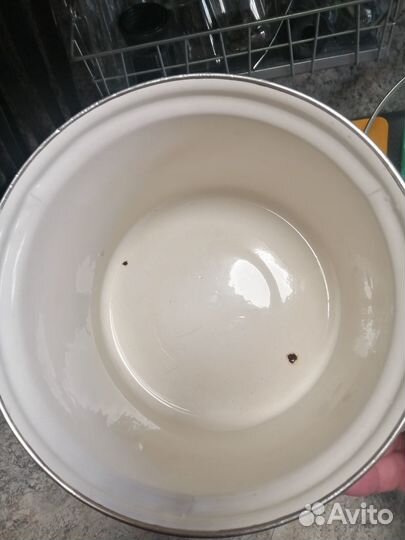 Крышки, кастрюли эмалированные бу