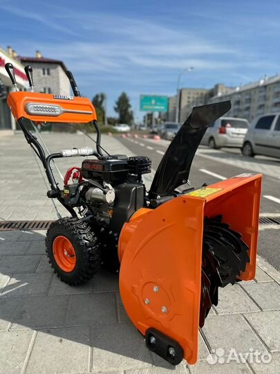 Снегоуборщик gаrdenpro 6,5 лс руч+электро старт