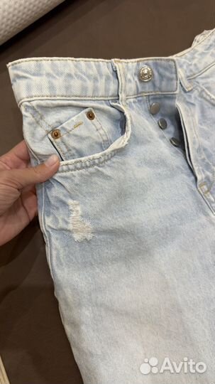 Джинсы zara прямые 32