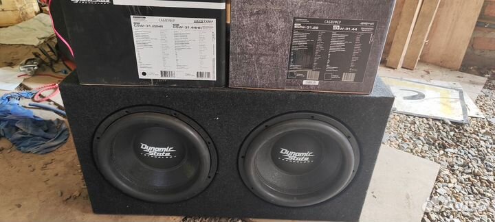 Сабвуфер 12 и усилитель