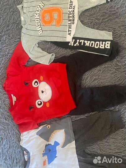 Пакет вещей на мальчика от 6м до 1 года