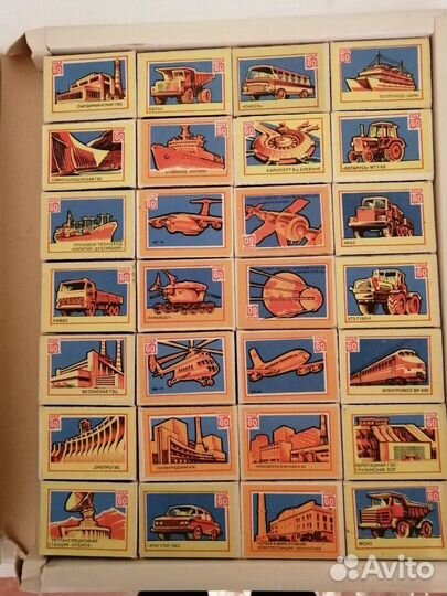 Сувенирный набор спичек 60лет СССР