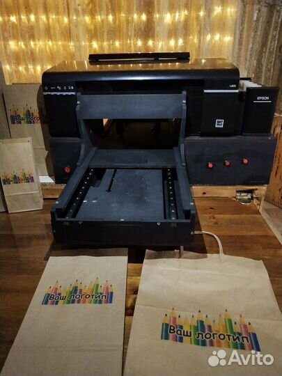 Принтер для цветной печати на крафтовых пакетах