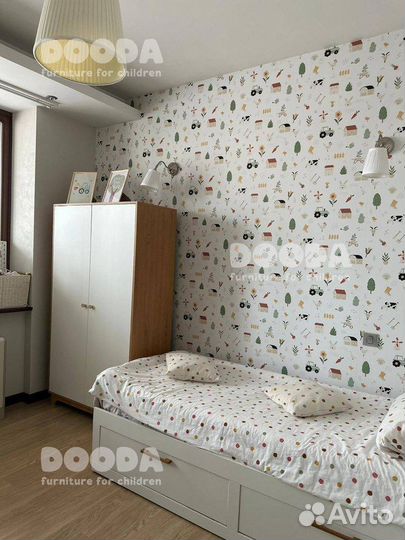 Шкаф детский Tofu без ящиков разивающая мебель