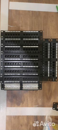 Патч панель 12 портов