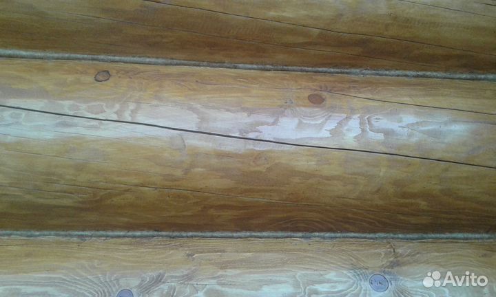 Шлифовка конопатка сруба