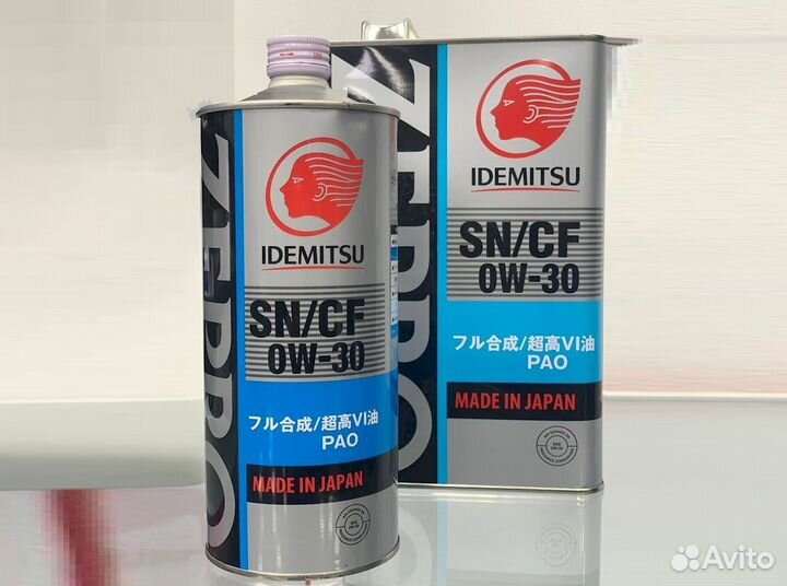 Масло моторное idemitsu zepro touring PRO 0W-30 1